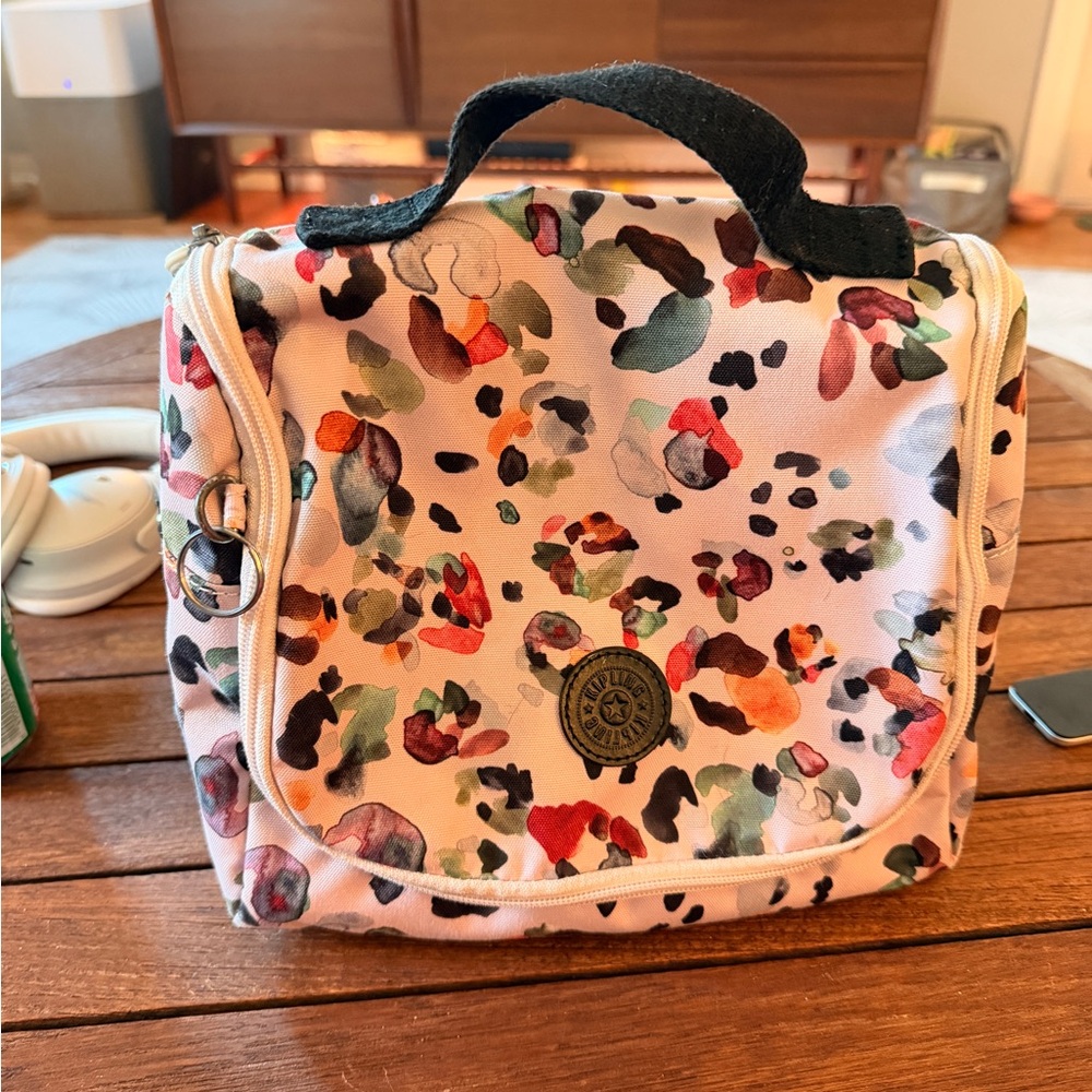 Kipling Multicolor Floral Cosmetic Bag